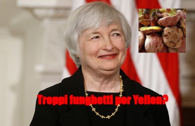 Yellen è stata drogata in Cina con i funghi allucinogeni?