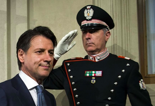 Il governo guidato da Giuseppe Conte è in carica