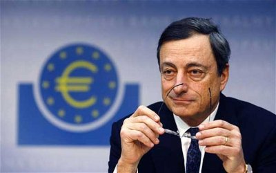BCE: dimezzato il quantitative easing da gennaio