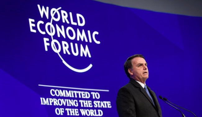 Bolsonaro a Davos, spot sul Brasile ma non spiega la sua ricetta