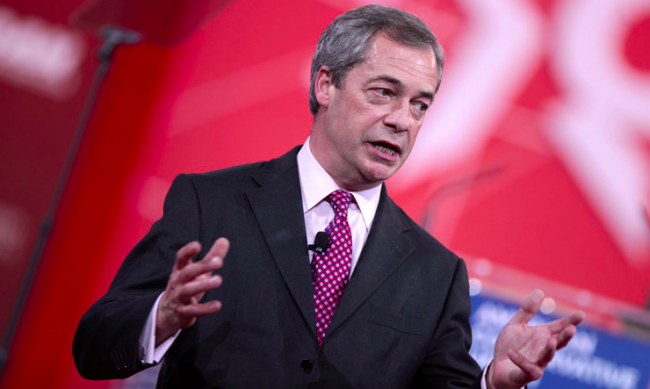 “Nigel Farage sarà il politico del 2019”