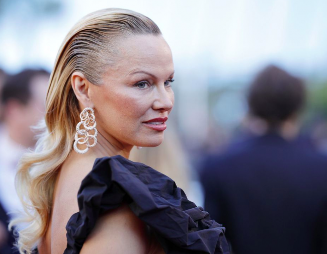 La strana coppia. Pamela Anderson sostiene Yanis Varoufakis