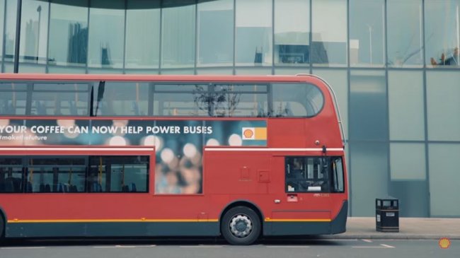 Gli autobus di Londra ora vanno a caffè