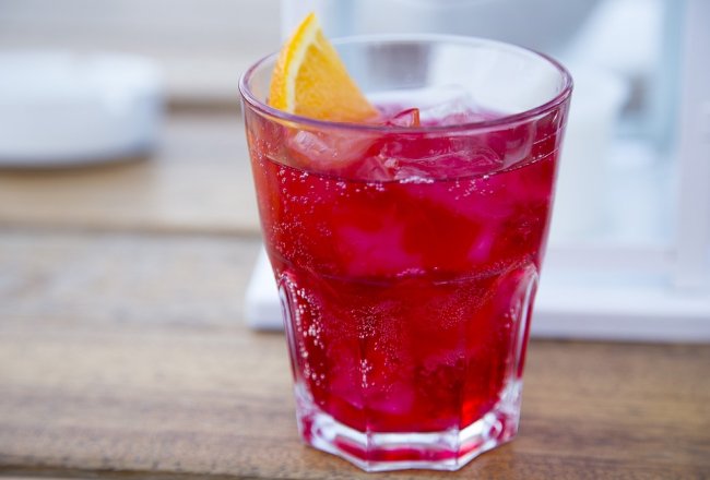 Campari punta al rhum (francese)