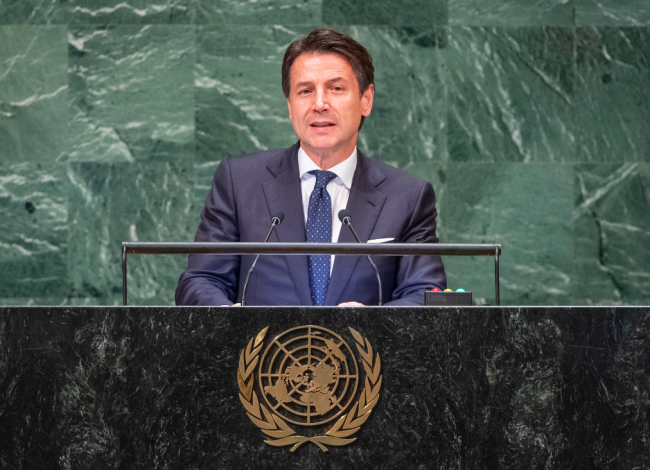 Conte all'Onu: "Il clima preoccupa". E sulla Libia chiede aiuto a Trump