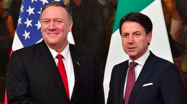 Conte-Pompeo, l’Italia prova a evitare i dazi Usa