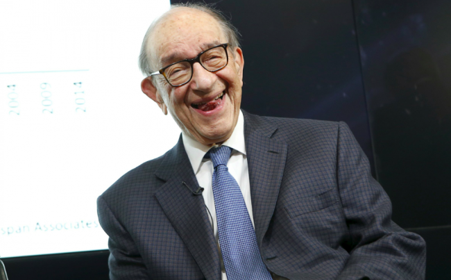 L’ex presidente della Fed, Greenspan: “Nessuna recessione all’orizzonte”