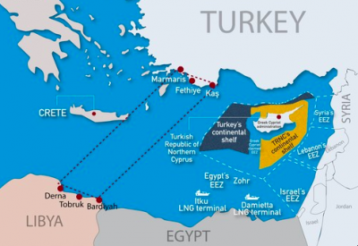 Erdogan controllerà tutta l’energia del Mediterraneo