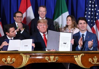 Commercio: Usa, Canada e Messico firmano il nuovo ‘Nafta’