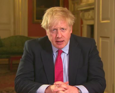 Boris Johnson positivo al test