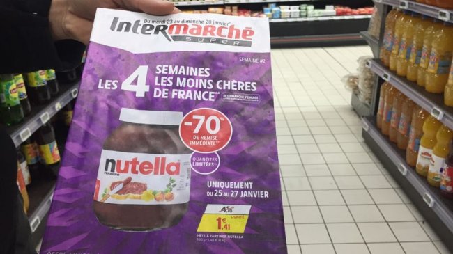 Nutella in supersconto: ressa nei supermercati