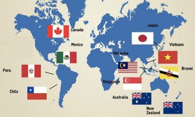 Dopo l'uscita degli Usa, 11 paesi firmano oggi il CPTPP