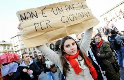 Italia, tra il 2000 e il 2019 persi 2,5 mln di occupati tra i giovani