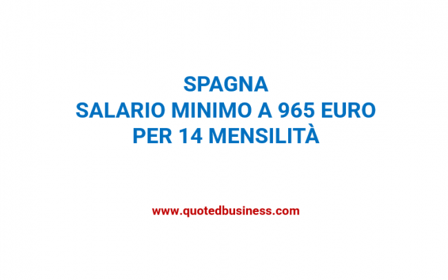 Il governo approva l’aumento del salario minimo