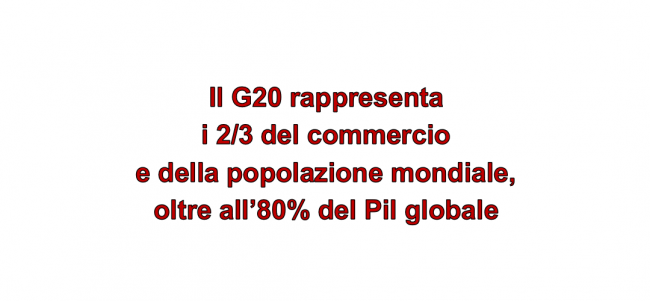 Quanto ‘vale’ un G20